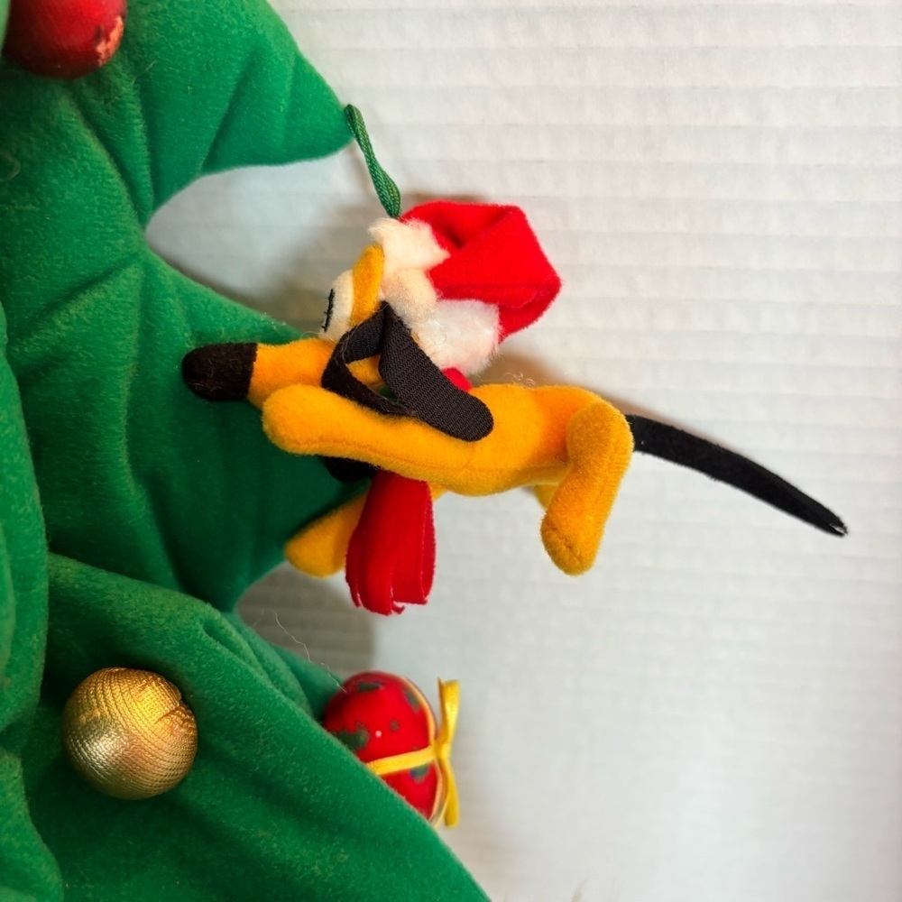 Vintage Rare Disney Disneyland Resort Green Christmas Tree Hat *missing Donald - Picture 4 of 16